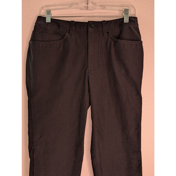 Lululemon ABC Slim-Fit 5-Pocket Warpstreme Pants Black W28 - Picture 3 of 5